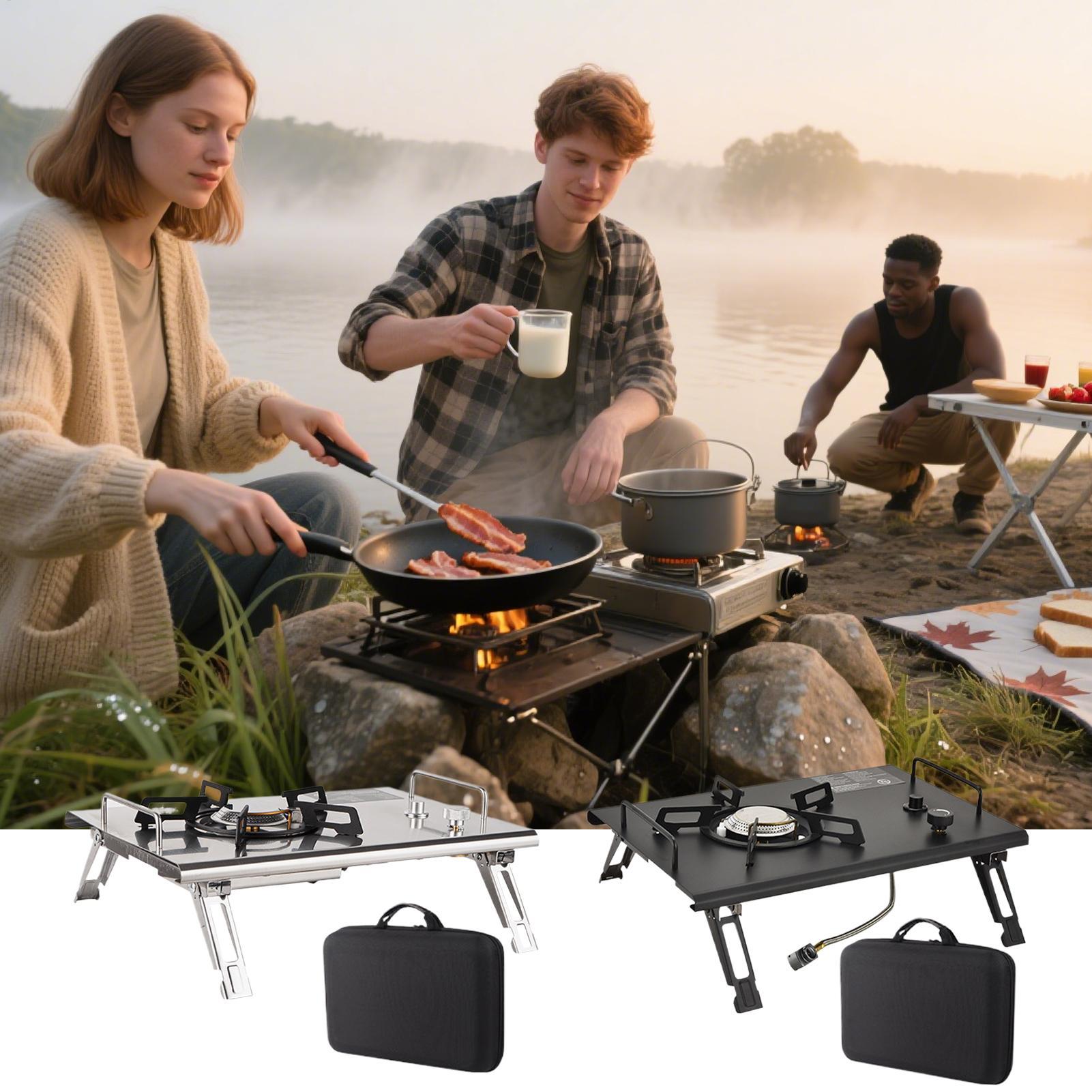 Portable Camping Stove Portabl - Camping Cooking Table Foldable のレビューと価格
