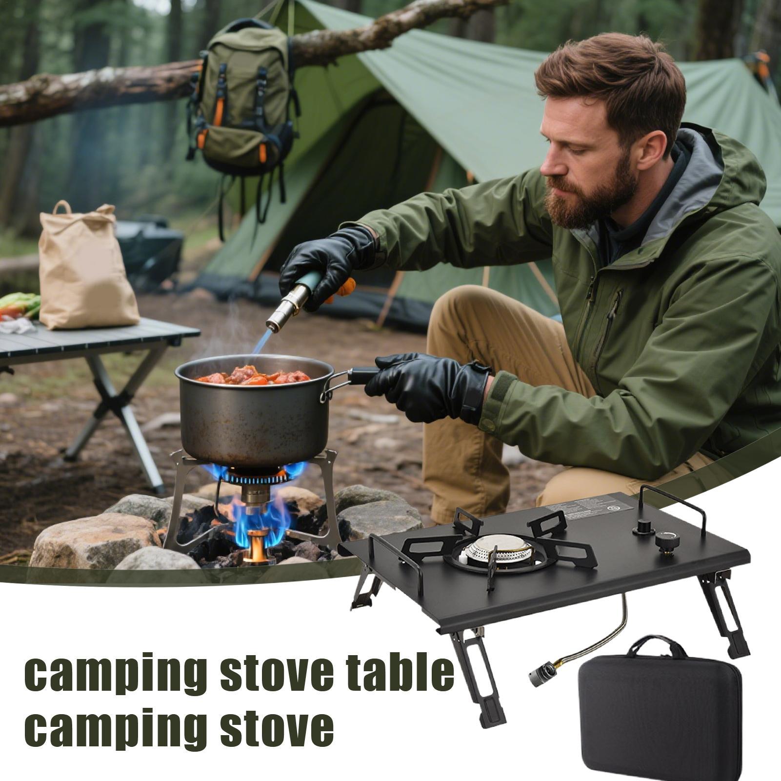 Portable Camping Stove Portabl - Camping Cooking Table Foldable のレビューと価格